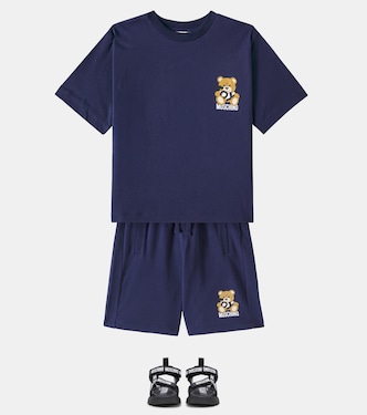 Camiseta Teddy Bear en jersey de algodón | Moschino Kids