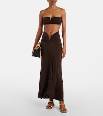 Falda larga Skyla fruncida | Jade Swim