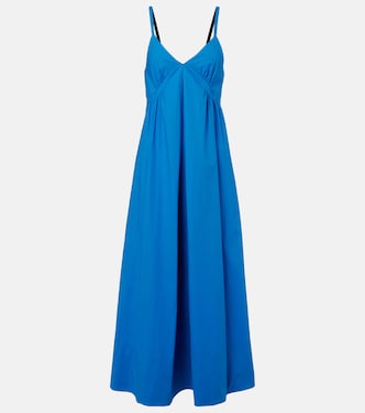 White Label Barker cotton poplin maxi dress | Proenza Schouler