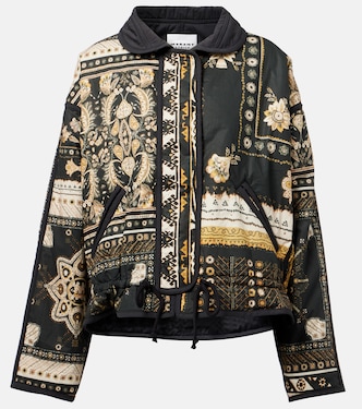 Bedruckte Bomberjacke Granger aus Baumwolle | Marant Etoile
