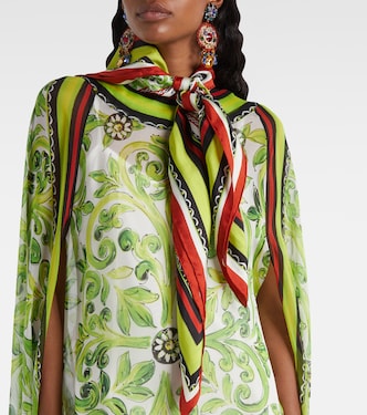 Bedrucktes Tuch aus Seiden-Twill | Dolce&Gabbana