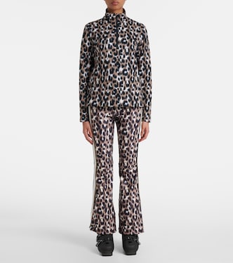 Elancia leopard-print ski pants | Fusalp
