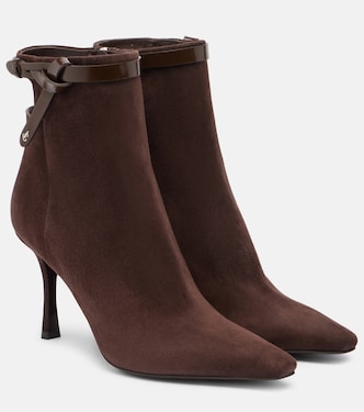 Camie 85 suede ankle boots | Jimmy Choo