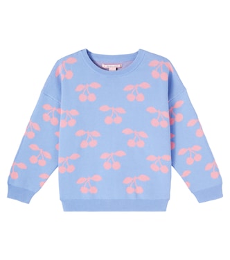 Lapis jacquard cotton sweater | Konges Sløjd