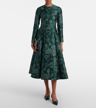 Abito midi Capucine in cloqué | Emilia Wickstead