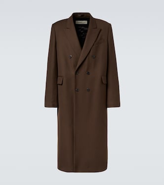 Abrigo cruzado de lana | Dries Van Noten