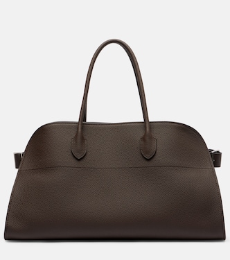 Margaux Medium leather tote bag | The Row