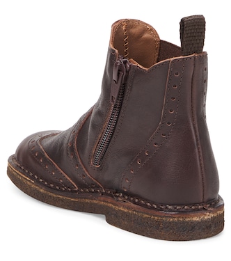Perforated leather boots | PèPè