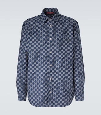 GG wool jacquard shirt | Gucci