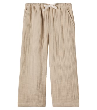 Sasha cotton pants | Wheat