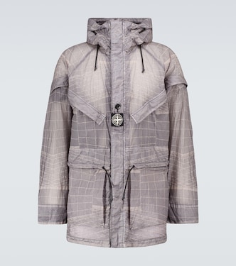 Chaqueta Reflective Grid on Lamy-TC | Stone Island