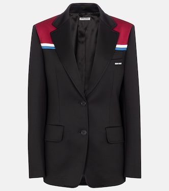 Blazer in misto cotone | Miu Miu