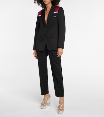 Blazer in misto cotone | Miu Miu