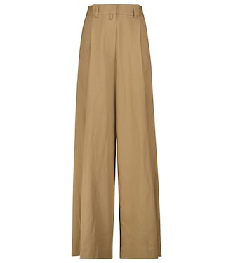 Pantalon ample en coton | Dries Van Noten
