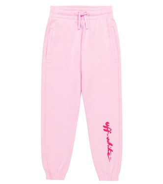Pantaloni sportivi in cotone con logo | Off-White Kids