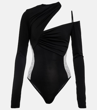 Asymmetrischer Body aus Tüll | Nensi Dojaka