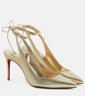 Pumps Lace UP Kate in pelle | Christian Louboutin