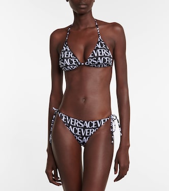 Slip bikini con logo | Versace