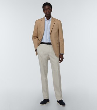 Camicia André in cotone a righe | Loro Piana
