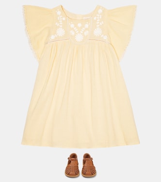 Vestido Johanna en gasa de algodón | Louise Misha
