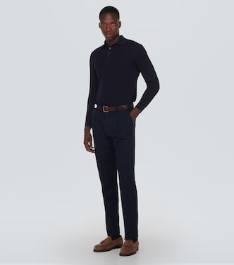 Polopullover aus Baumwolle | Brunello Cucinelli