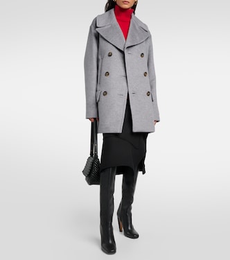 Martora oversized virgin wool peacoat | Sportmax