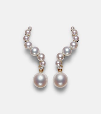 Orecchini in oro 14kt con perle | Mateo