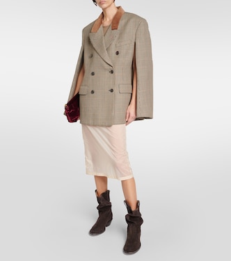 Stivaletti texani Tabi in suede | Maison Margiela