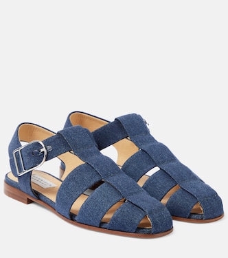 Sandali Lynn in denim | Gabriela Hearst