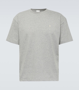 T-Shirt Cassandre aus einem Baumwollgemisch | Saint Laurent