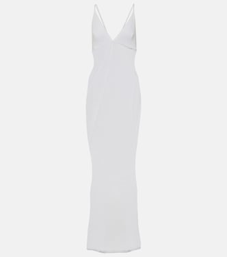 Isabel sheer knit maxi dress  | Bananhot