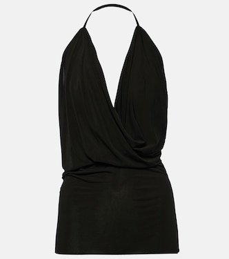Draped cupro-blend top | Rick Owens