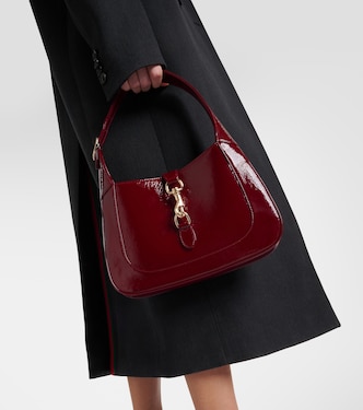 Gucci Jackie Small patent leather shoulder bag | Gucci