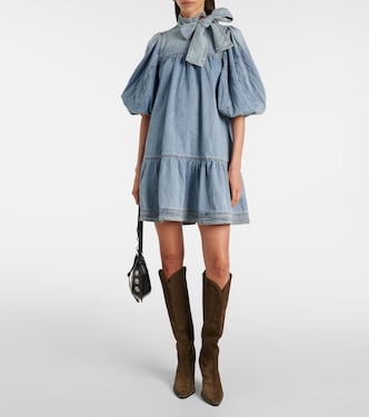 Denim Smock minidress | Zimmermann