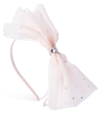 Embellished organza headband | Tutu Du Monde