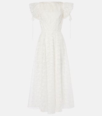 Midikleid aus Spitze | Rodarte