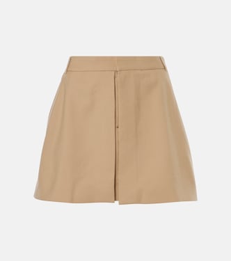 Minifalda en gabardina de lana | Ami Paris