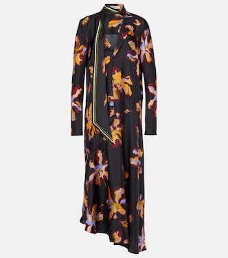 Robe midi asymétrique en soie | Dorothee Schumacher