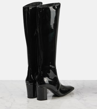 Botas altas Lauren 70 de charol | Saint Laurent