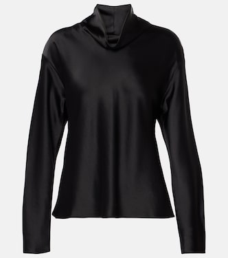 Barb satin top | Leset