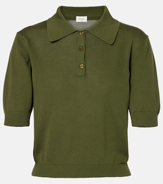 Cotton polo shirt | Saint Laurent