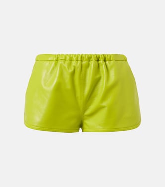Shorts in pelle | Gucci