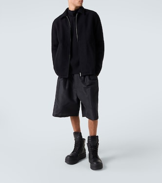 Mega Geobasket leather sneakers | Rick Owens