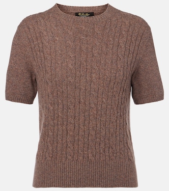 Treccia cable-knit cashmere sweater | Loro Piana