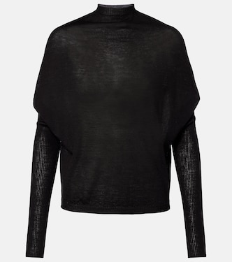Jersey Crater de lana virgen | Rick Owens