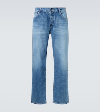 Jeans Ross a gamba larga e vita media | The Row