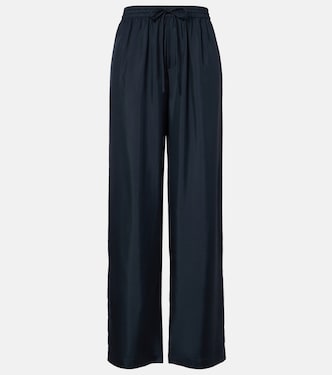 Silk palazzo pants | Róhe