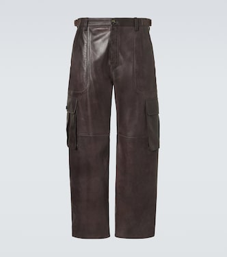 Pantalon cargo en cuir | Loewe