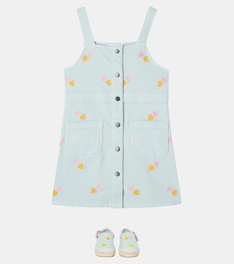 Besticktes Jeanskleid | Stella McCartney Kids