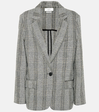 Blazer Charly in lana a quadri | Marant Etoile